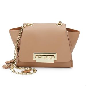 NWT ZAC Zac Posen Eartha Kit Mini Shoulder Bag Tan